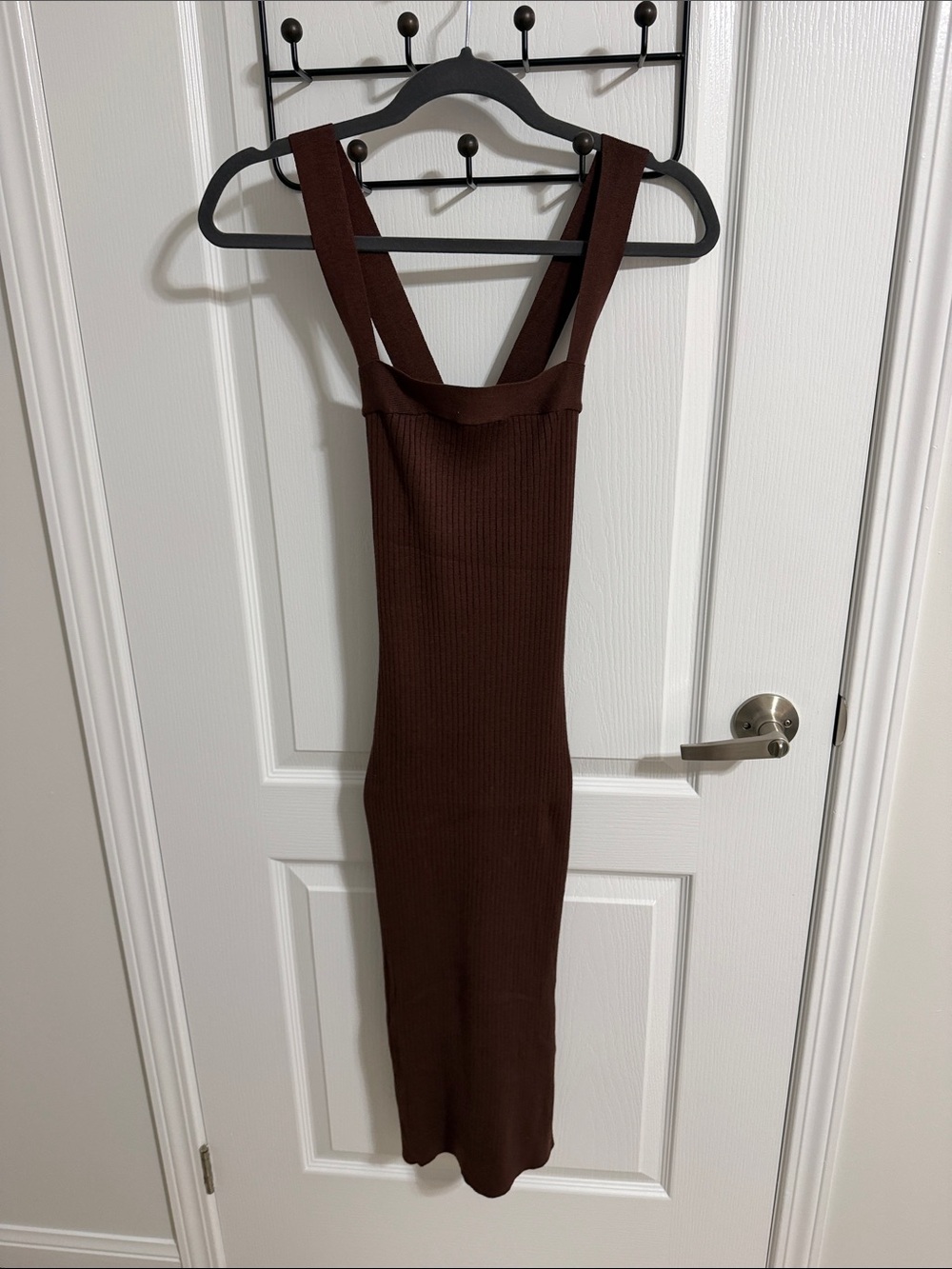 Forever 21 Brown Ribbed Dress